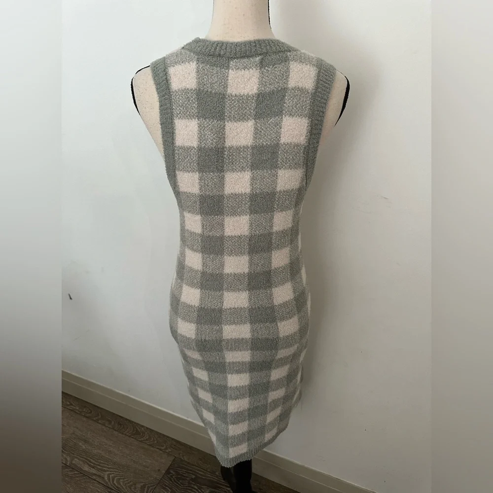 Sincerely Jule’s Plaid Women's Sweater Two Piece Set - Picture 4 of 9